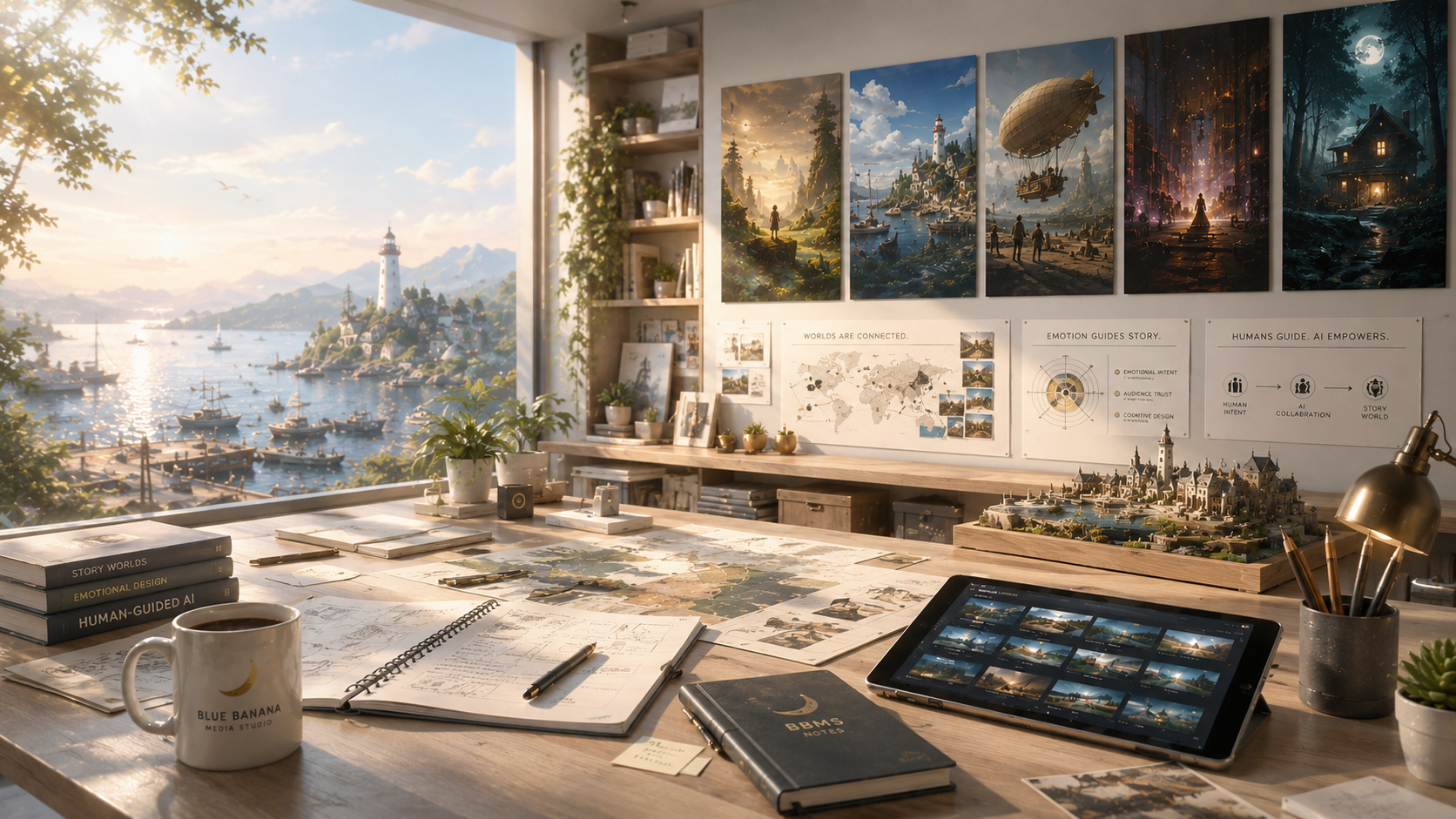Blue Banana Media Studio — building emotionally meaningful worlds